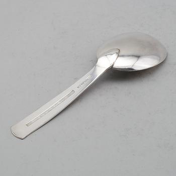 MINNESSKED, silver, Jacob Ängman, 1976. Vikt ca 102 gram.