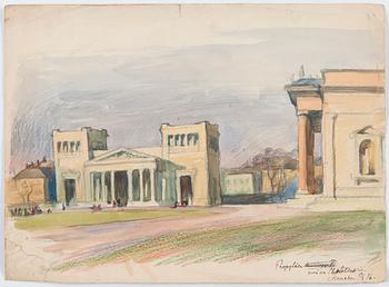 Santeri Salokivi, Vy från Munchen samt Konstnärens Konstböcker, 6 st.