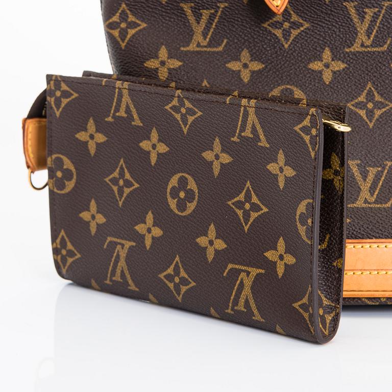 Louis Vuitton, väska, "Petit Bucket", samt pochette.