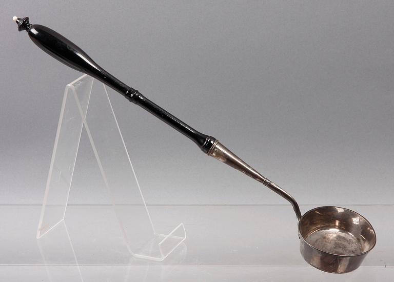 SOPPSLEV, silver, troligen Pehr Olof Bäckström, Gävle, verksam 1812-1835.