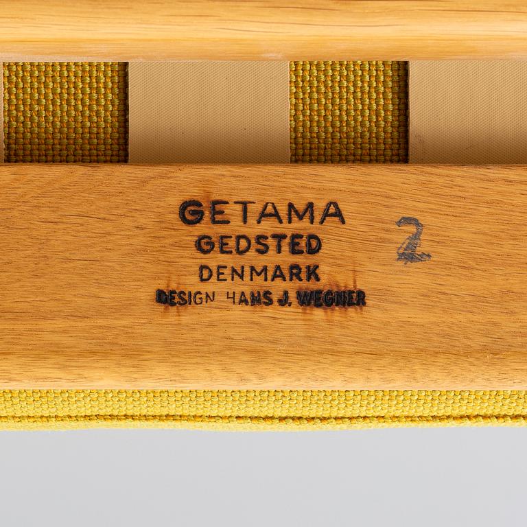 Hans J. Wegner, Hans Wegner, fåtöljer, ett par, modell GE 530, Getama, Gested, Danmark, 1900-talets andra hälft.