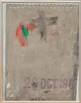 LENNART ASCHENBRENNER, olja på duk, signerad och daterad -69.