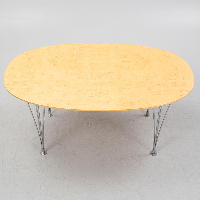 Bruno Mathsson & Piet Hein, matbord, "Superellips", Mathsson International, Värnamo, Sweden.