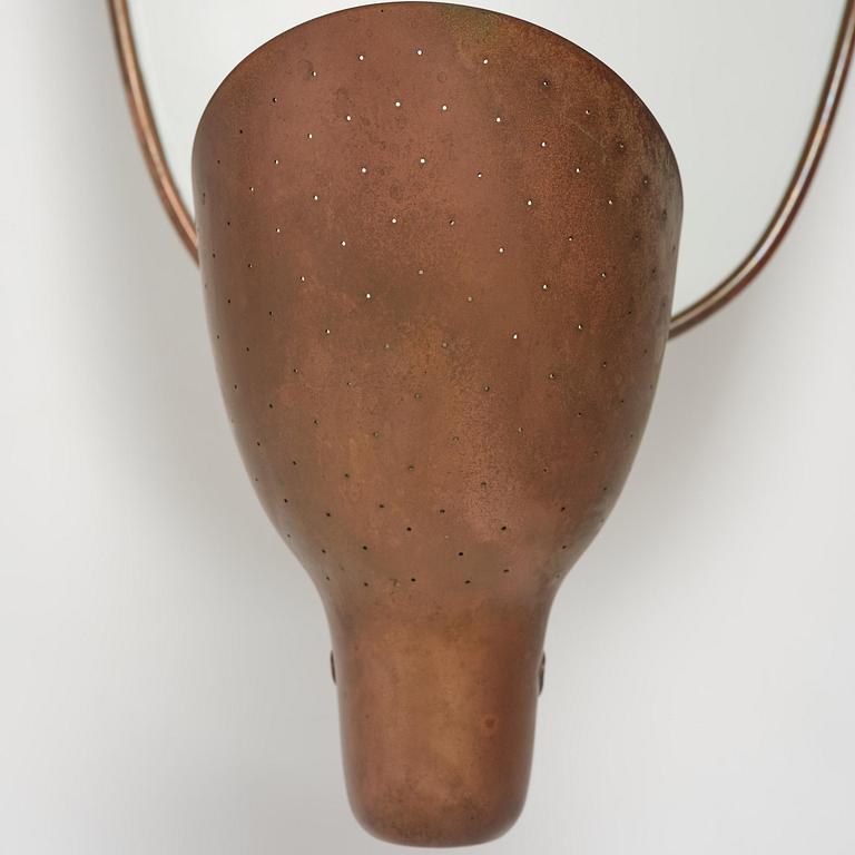 Carl-Axel Acking, a pair of wall lamps model number "5017", Bröderna Malmströms Metallvarufabrik, Malmö, 1940s.