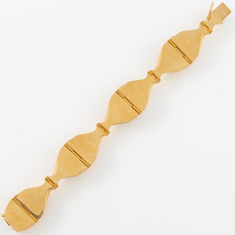 Björn Weckström bracelet 18K gold "Tundravår", for Lapponia.