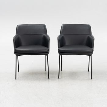 Claesson Koivisto Rune, six 'Montevideo' armchairs, Tacchini, Italy.