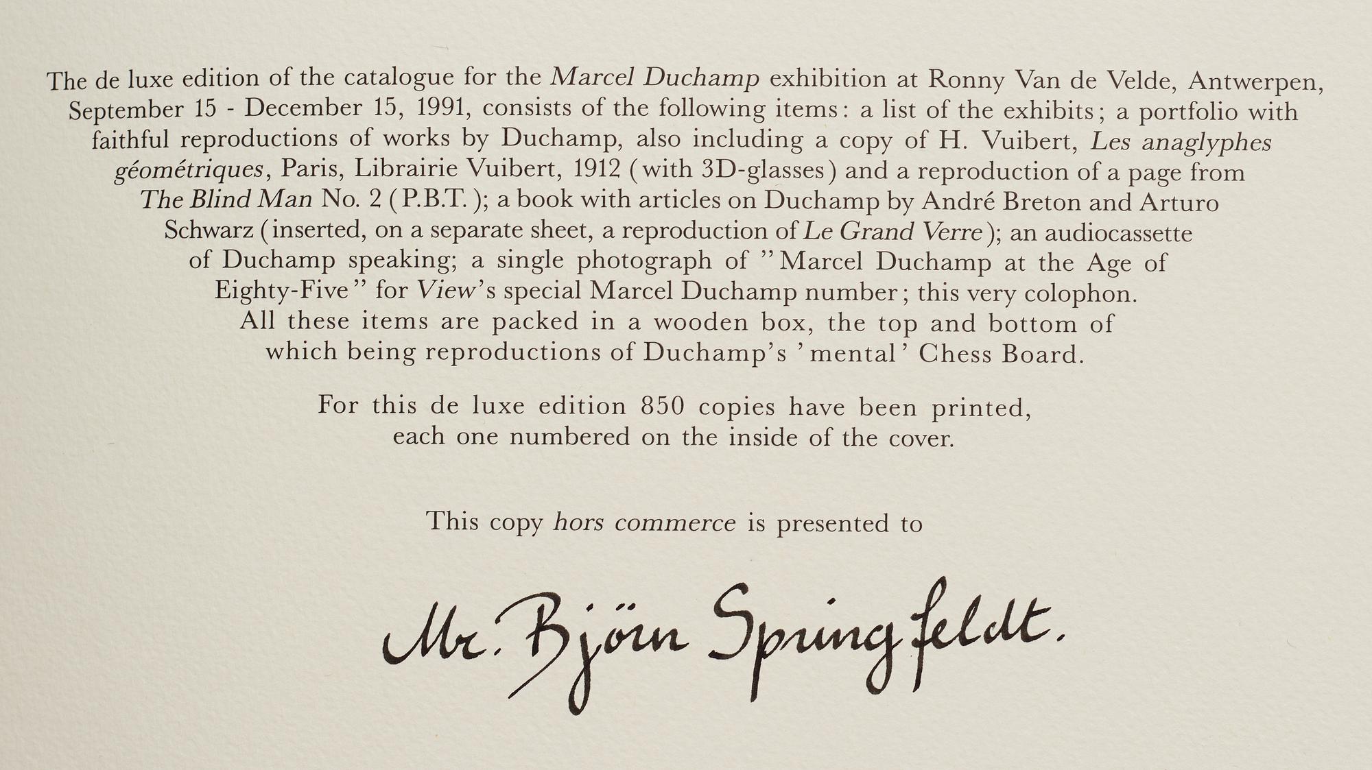 Björn Springfeldt's art library.