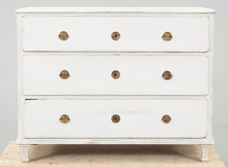 BYRÅ, gustaviansk stil, 1800-tal.