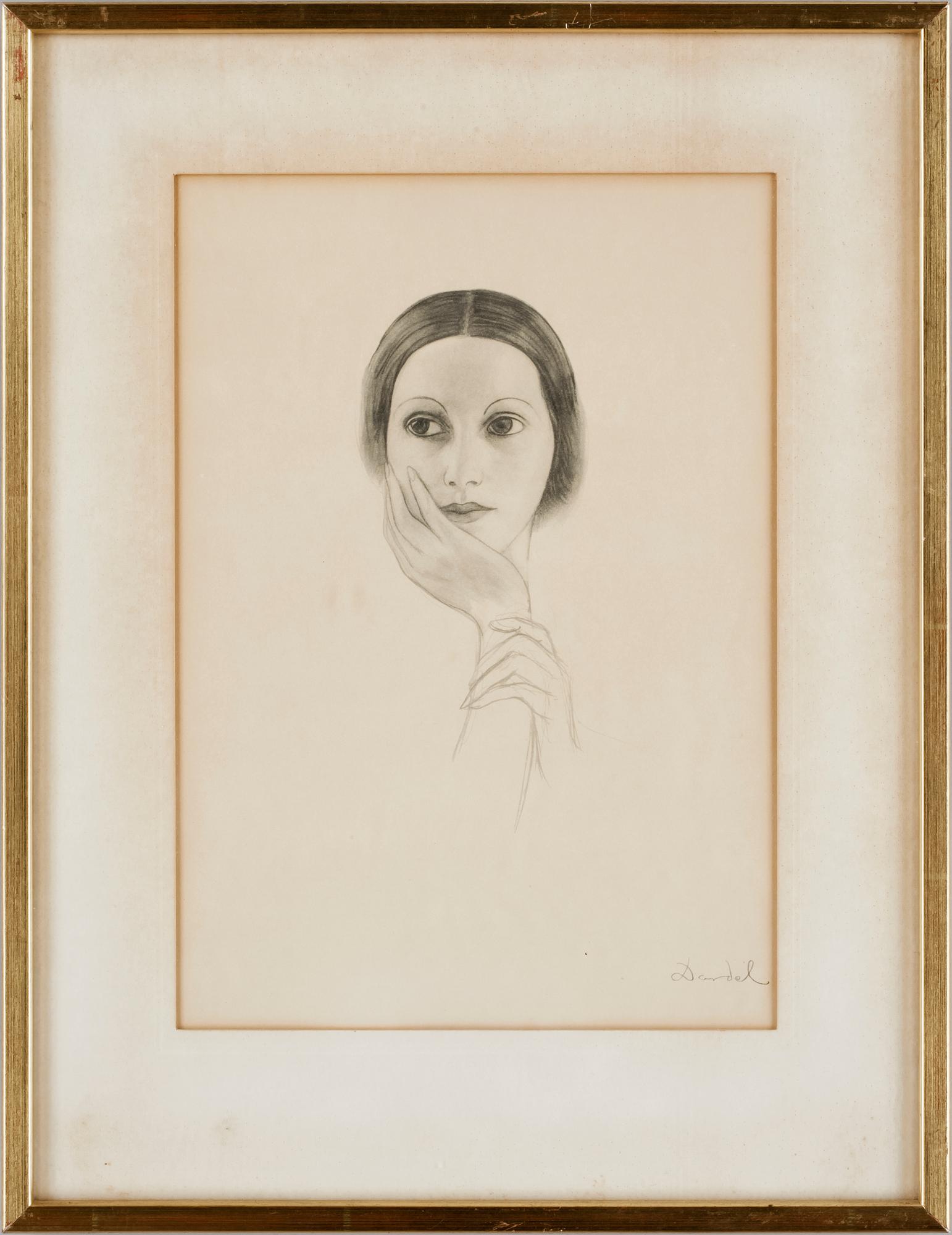 NILS VON DARDEL, efter, 4 st, tryck.