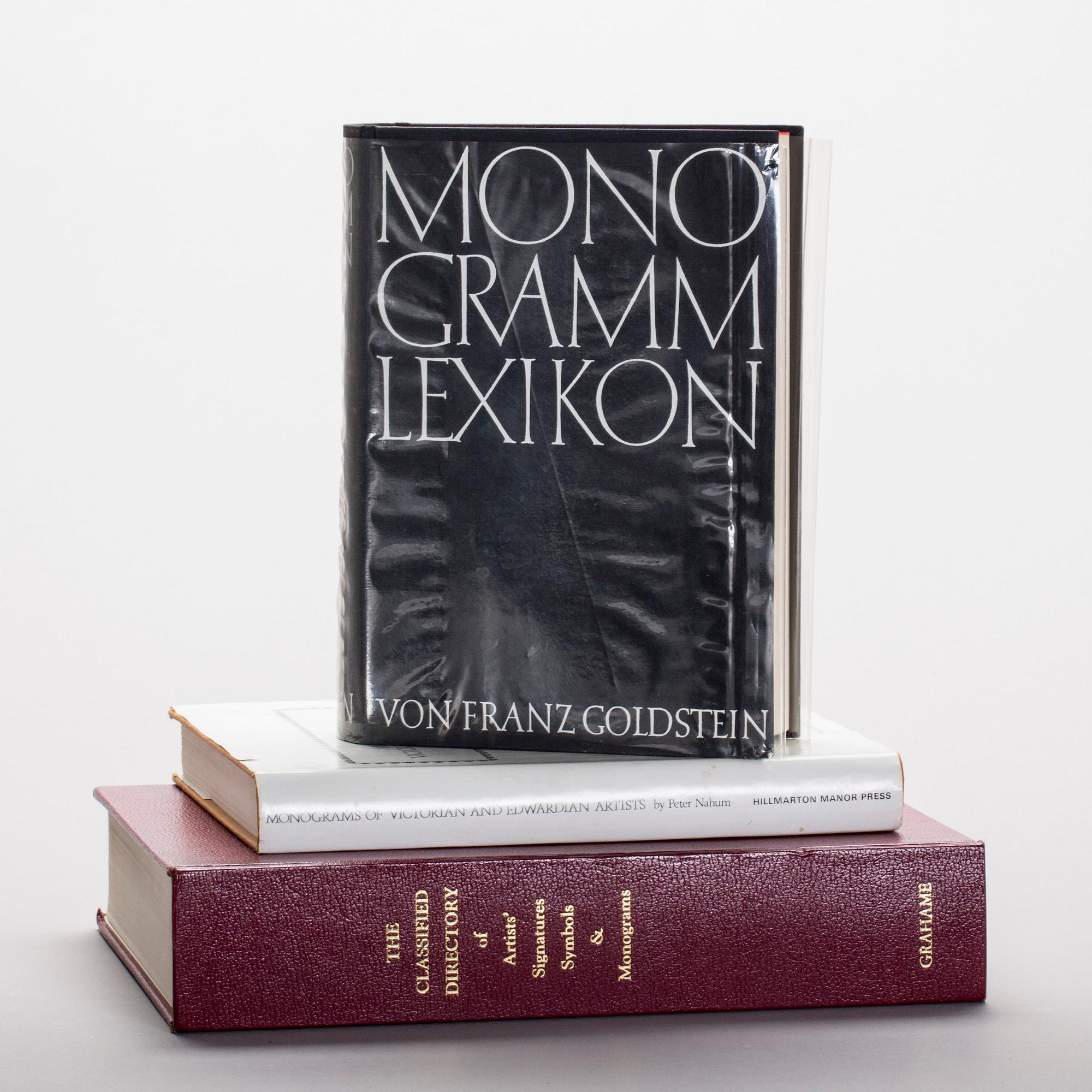 BOK, 3 st. Monogramlexikon.