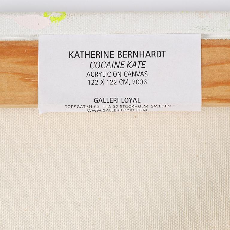 Katherine Bernhardt, "Cocaine Kate".