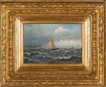 Oscar Kleineh, A seascape.