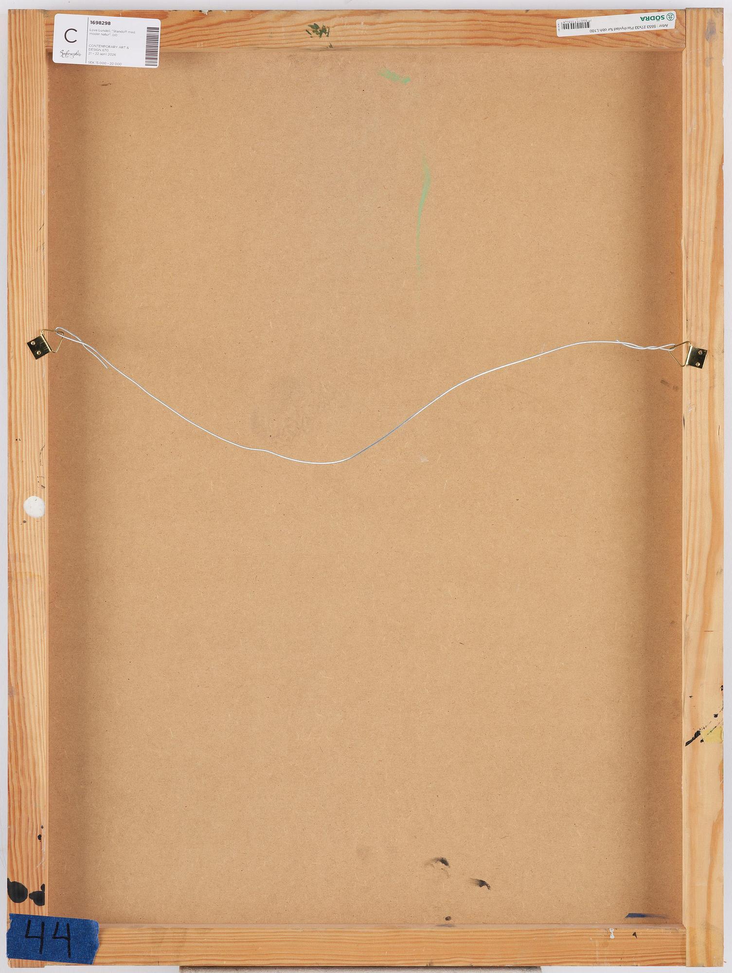 Love Lundell, "Standoff med moder natur".