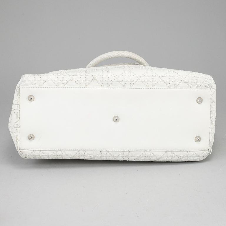 CHRISTIAN DIOR, 'Cannage Leather Tote Bag'.