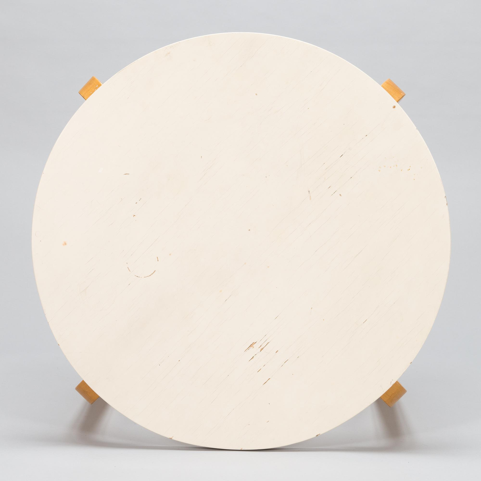 Alvar Aalto, soffbord / lampbord för O.Y. Huonekalu-ja Rakennustyötehdas A.B. tidigt 1950-tal.