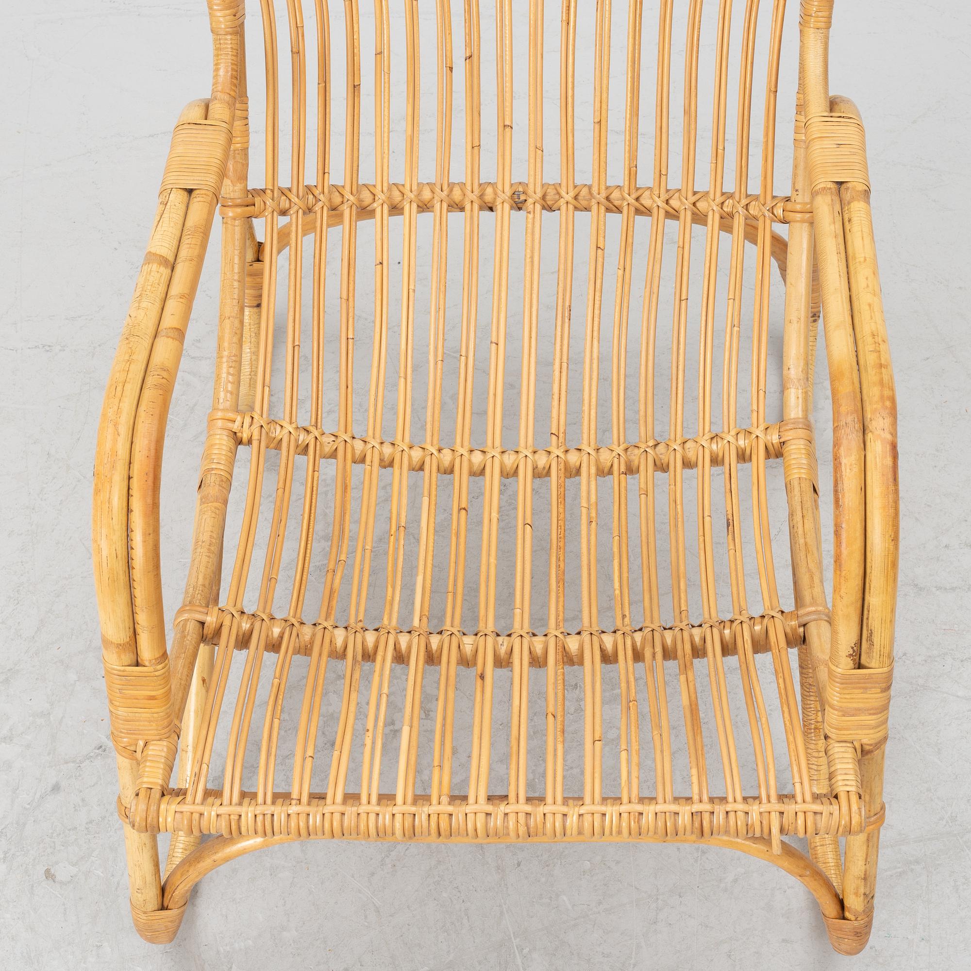 A Swedish Modern armchair, mid-20th Century.