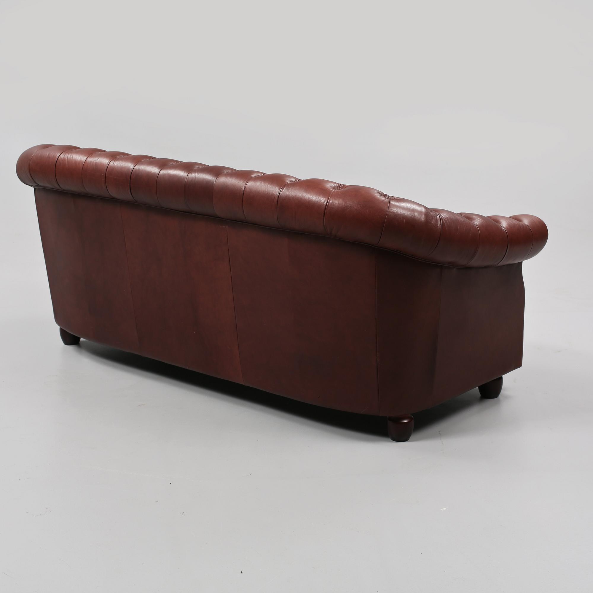 SOFFA, Chesterfieldmodell, 1900-talets slut.