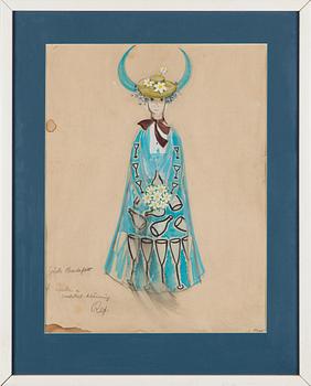 Tove Jansson, "Gulle i cocktail-klänning".