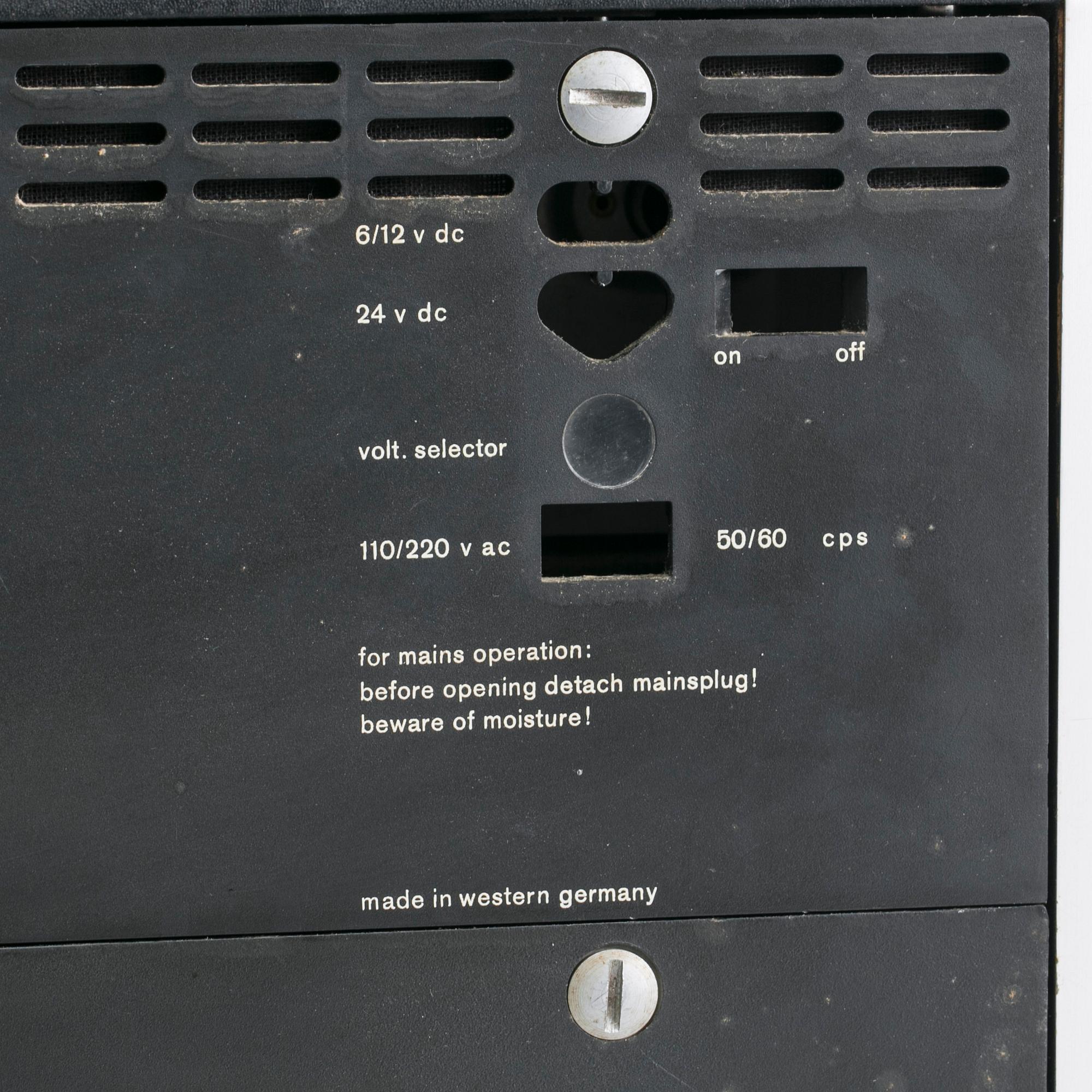 RADIO, Braun T1000, designed by Dieter Rams for Braun 1962.