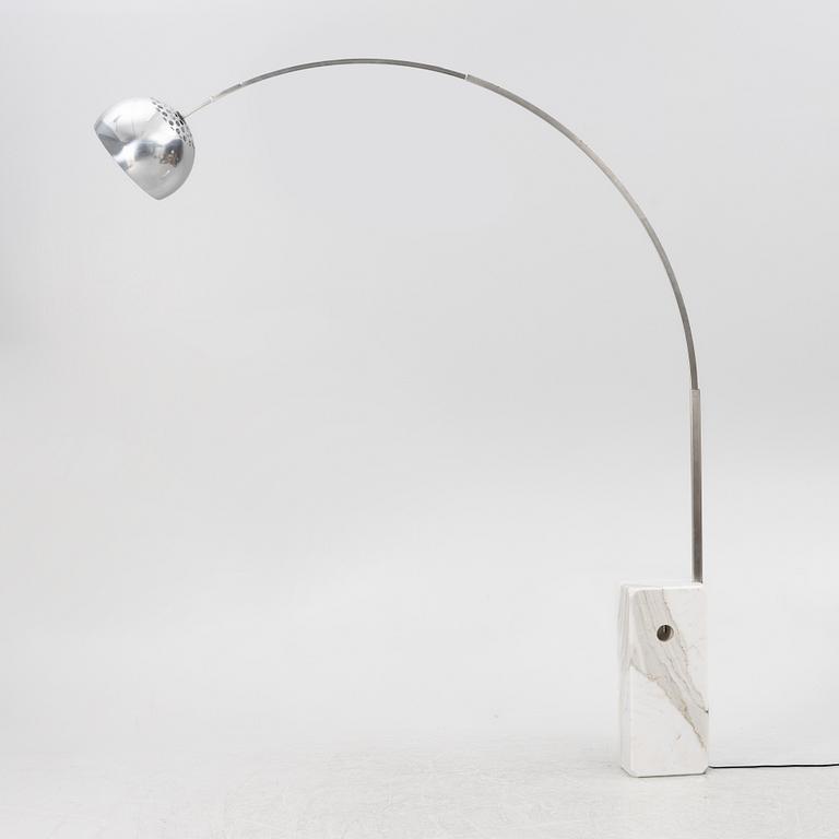 Achille Castiglioni, Pier Giacomo Castiglioni, floor lamp, "Arco", Flos.