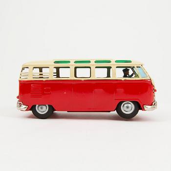 A tinplate Bandai "Volkswagen Bus", Japan, 1960s.