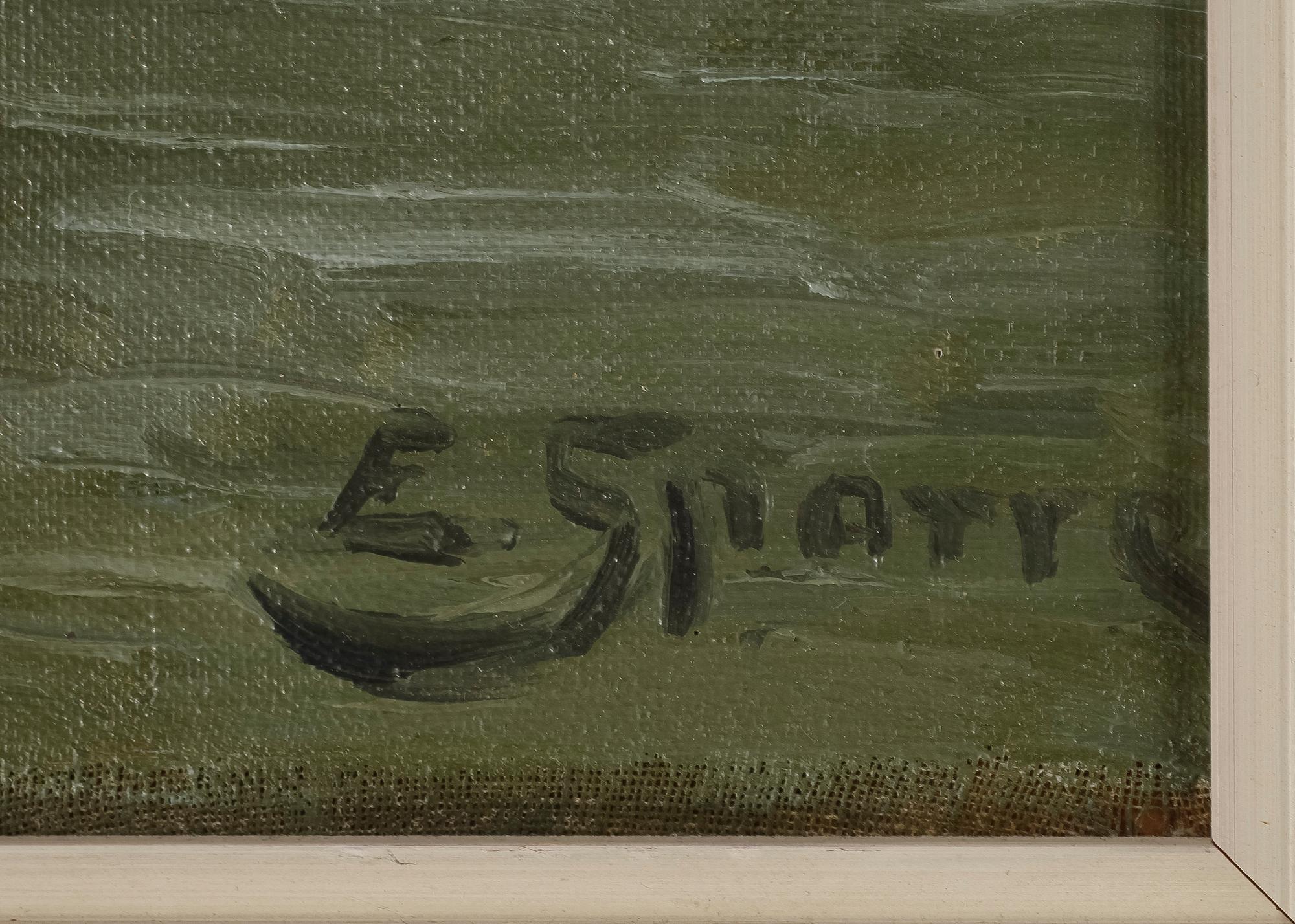 EMMA SPARRE, olja på duk, signerad.