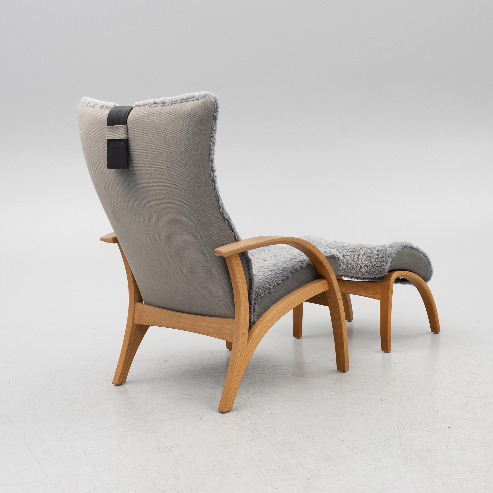 Armchair with footstool, "Delta Adventure", Brunstad AS, Norway.