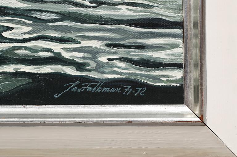 JAN FALKMAN, olja på duk, sign o dat 1974-78.