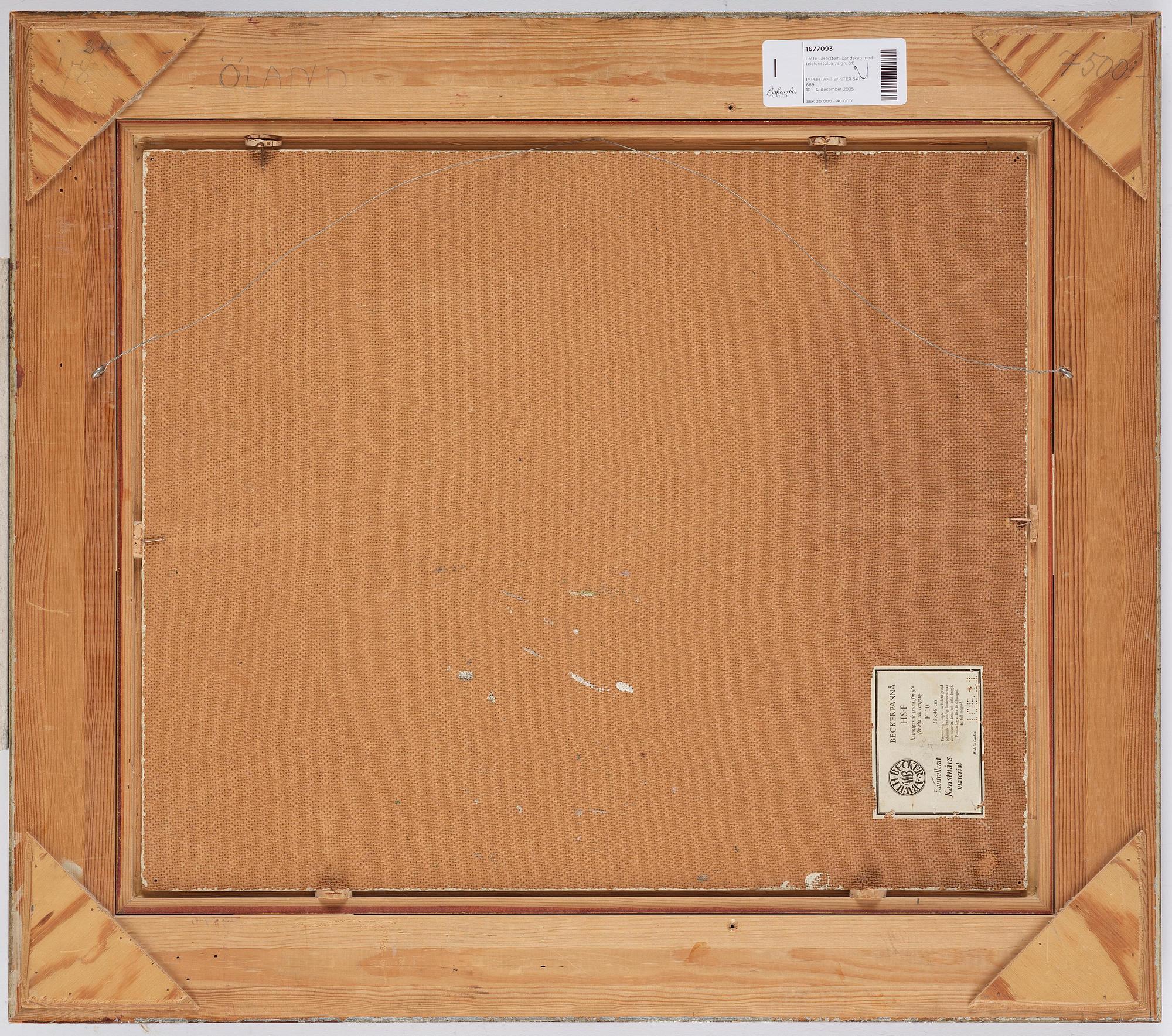 Lotte Laserstein, "Öland".