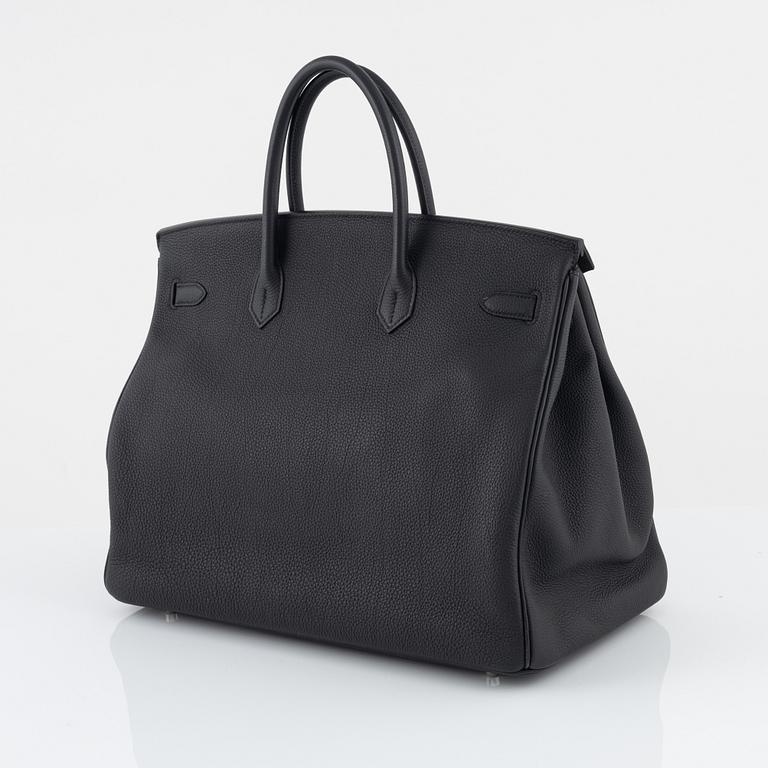 Hermès, A black togo 'Birkin 40' 2016.