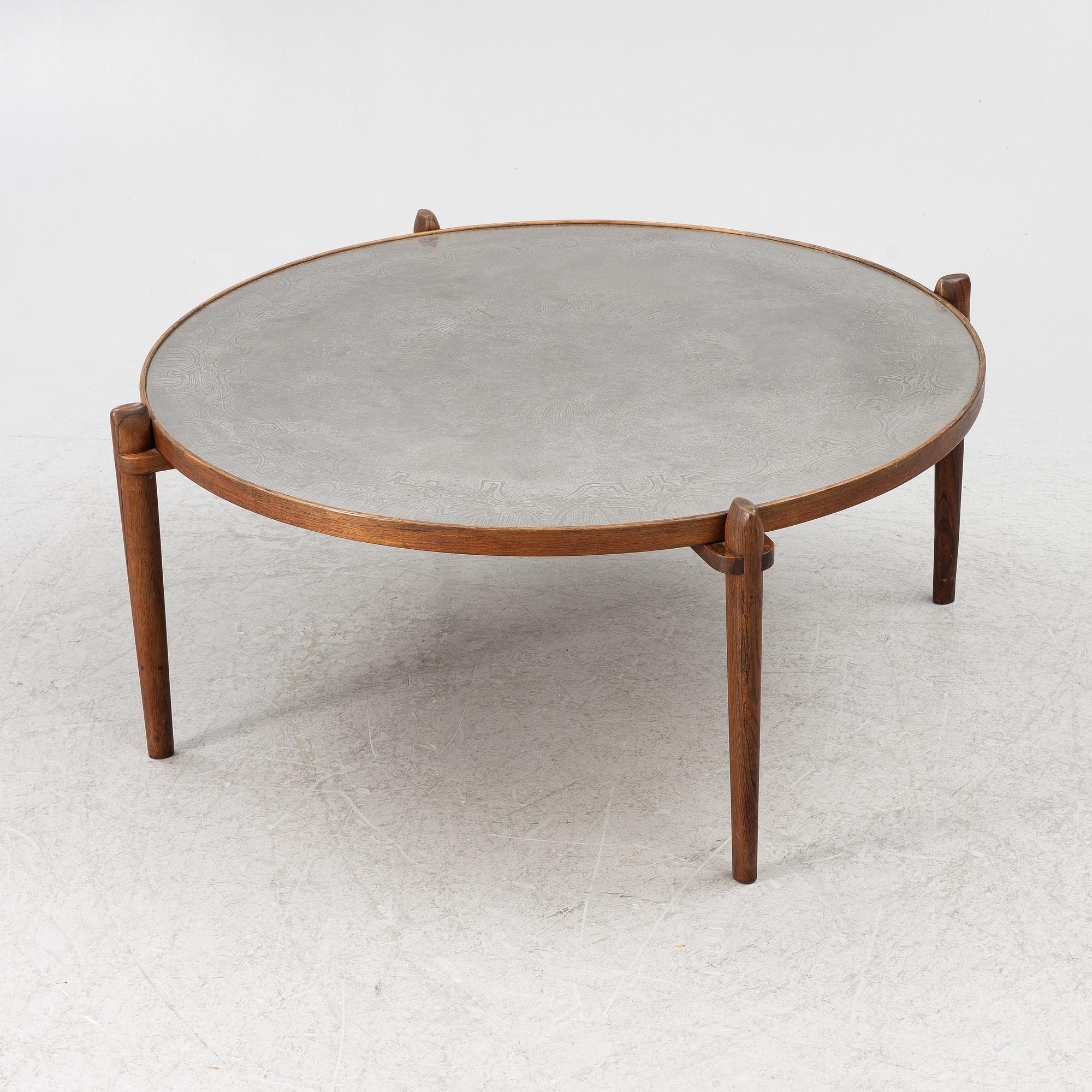 Heinz Lilienthal, a model 'E8' coffee table, Germany, 1960's.