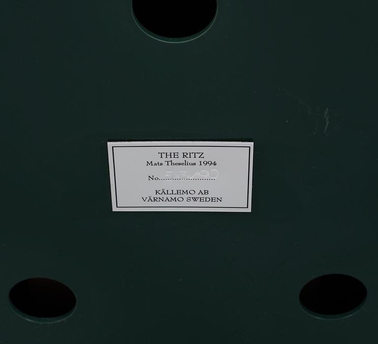 MATS THESELIUS, fåtölj, "The Ritz", Källemo, Värnamo 1994.