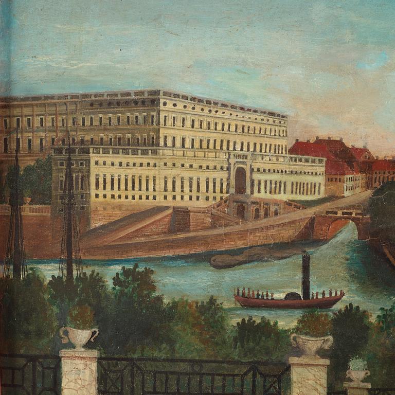 UNKNOWN ARTIST, 19Th Century, From the Terrace of von Fersen, Stockholm.