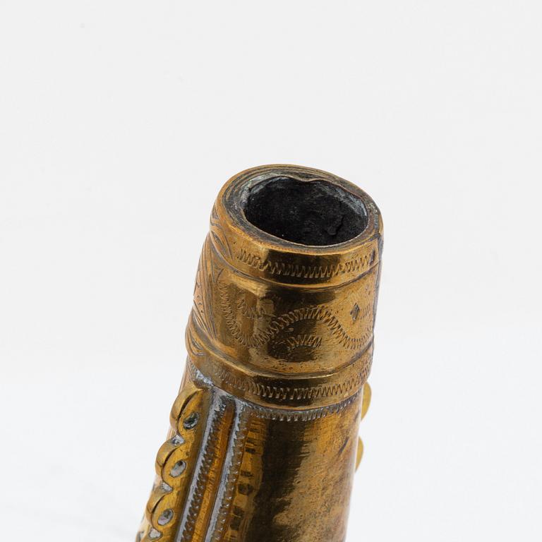 Jambyia samt kruthorn, nordafrika, 18/1900-tal.