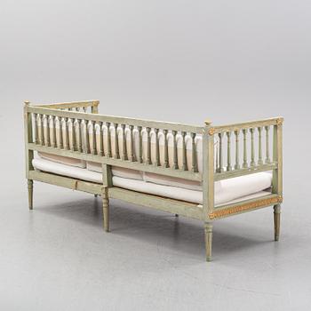SALONGSGRUPP, sammansatt, 6 delar, gustaviansk stil, 17- 18- och 1900-tal.