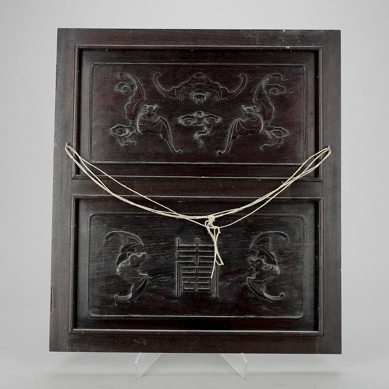 DÖRR, hardwood, Kina tidigt 1900-tal.