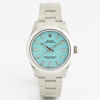 Rolex, Oyster Perpetual 31, "Tiffany Dial", wristwatch, 31 mm.