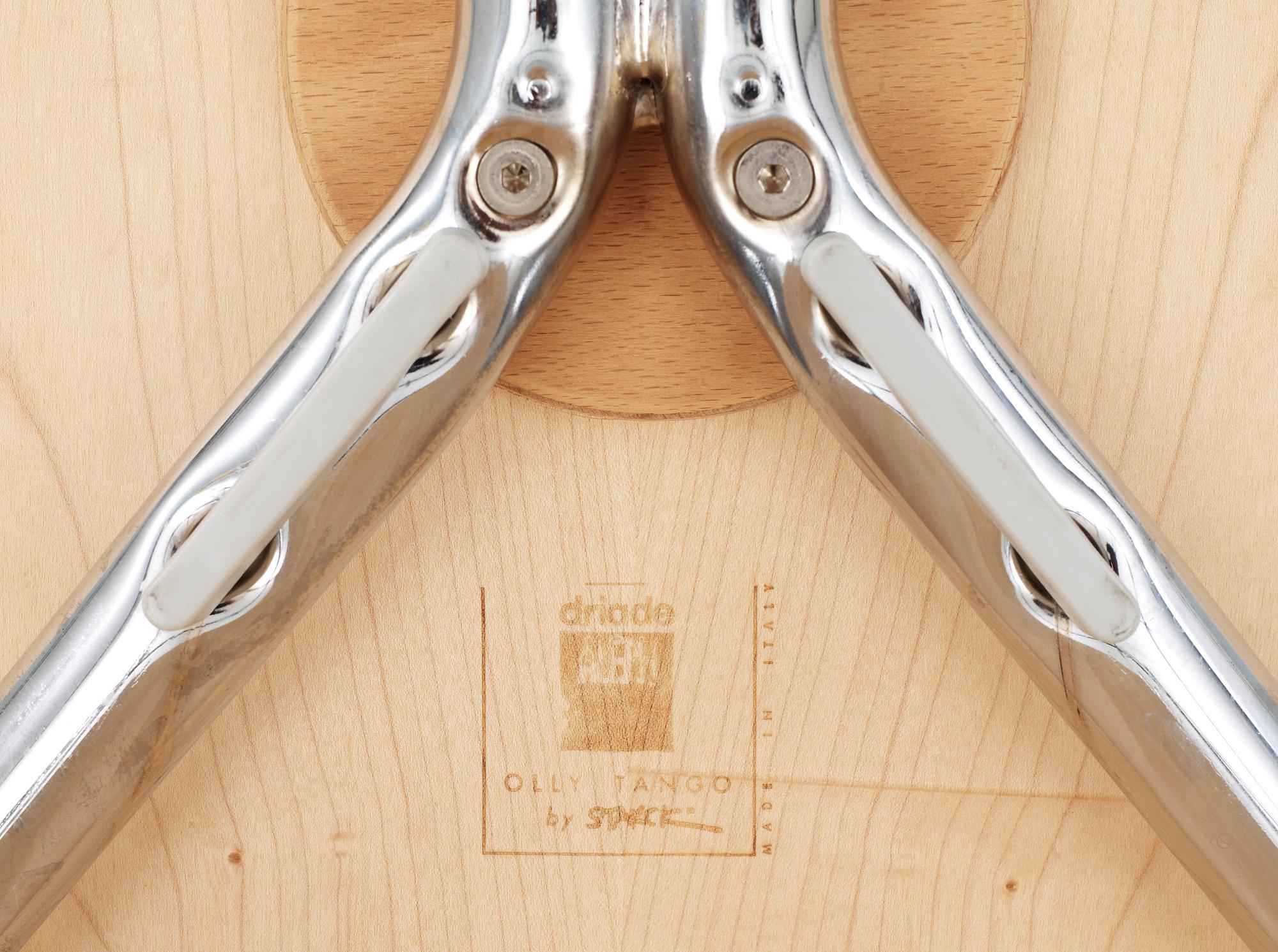 STOLAR, 4 st, "Olly Tango", Phillipe Starck, Driade Aleph, Italien.