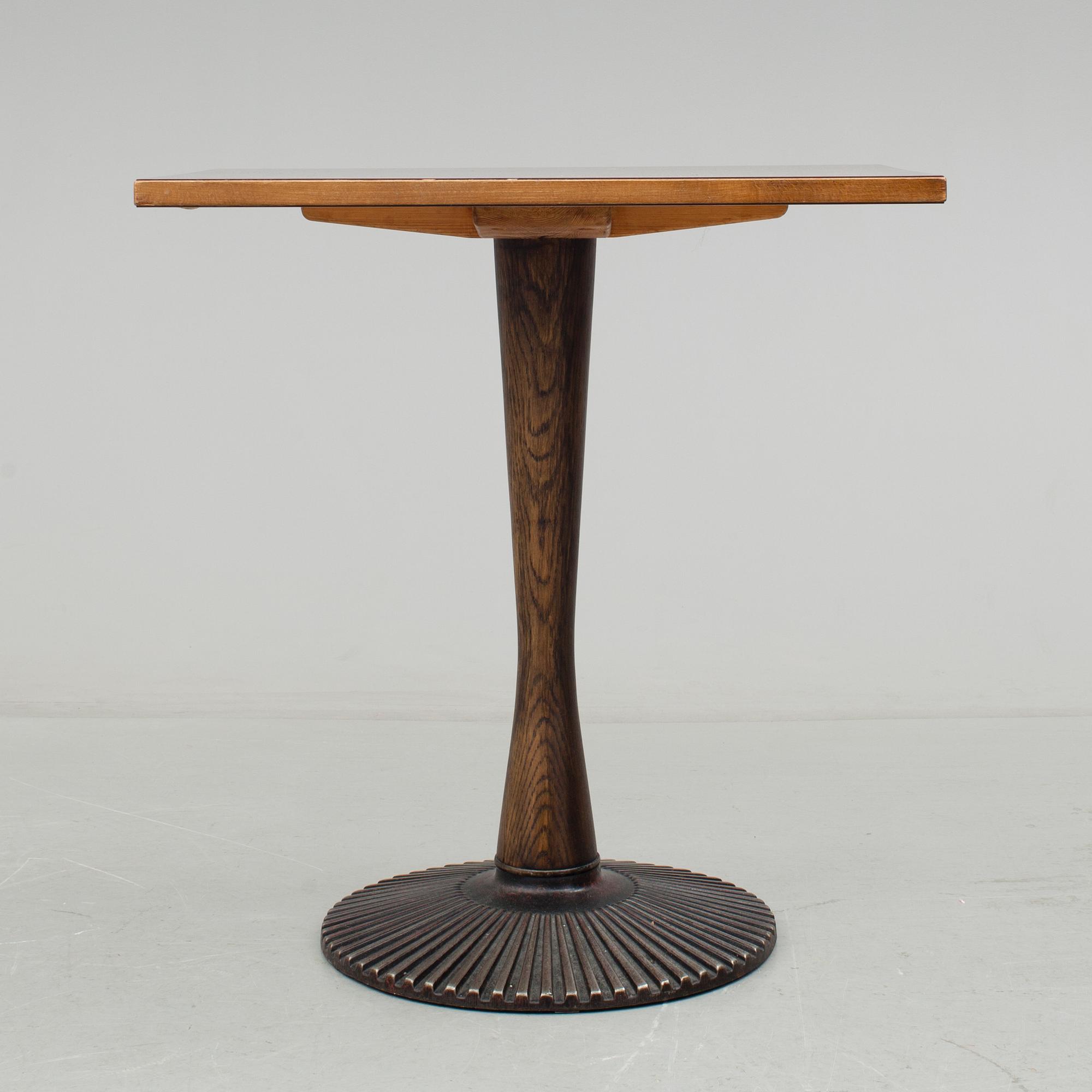CAFÈBORD, 1930/40-tal.