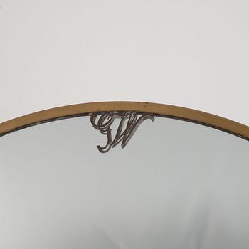 Josef Frank, a model 2214 table mirror, Firma Svenskt Tenn, mid 20th century.