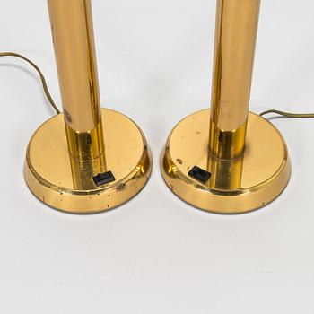 Bordslampor, ett par, HKA 11, Helsingin Kaasuvalo, 1900-talets senare hälft.