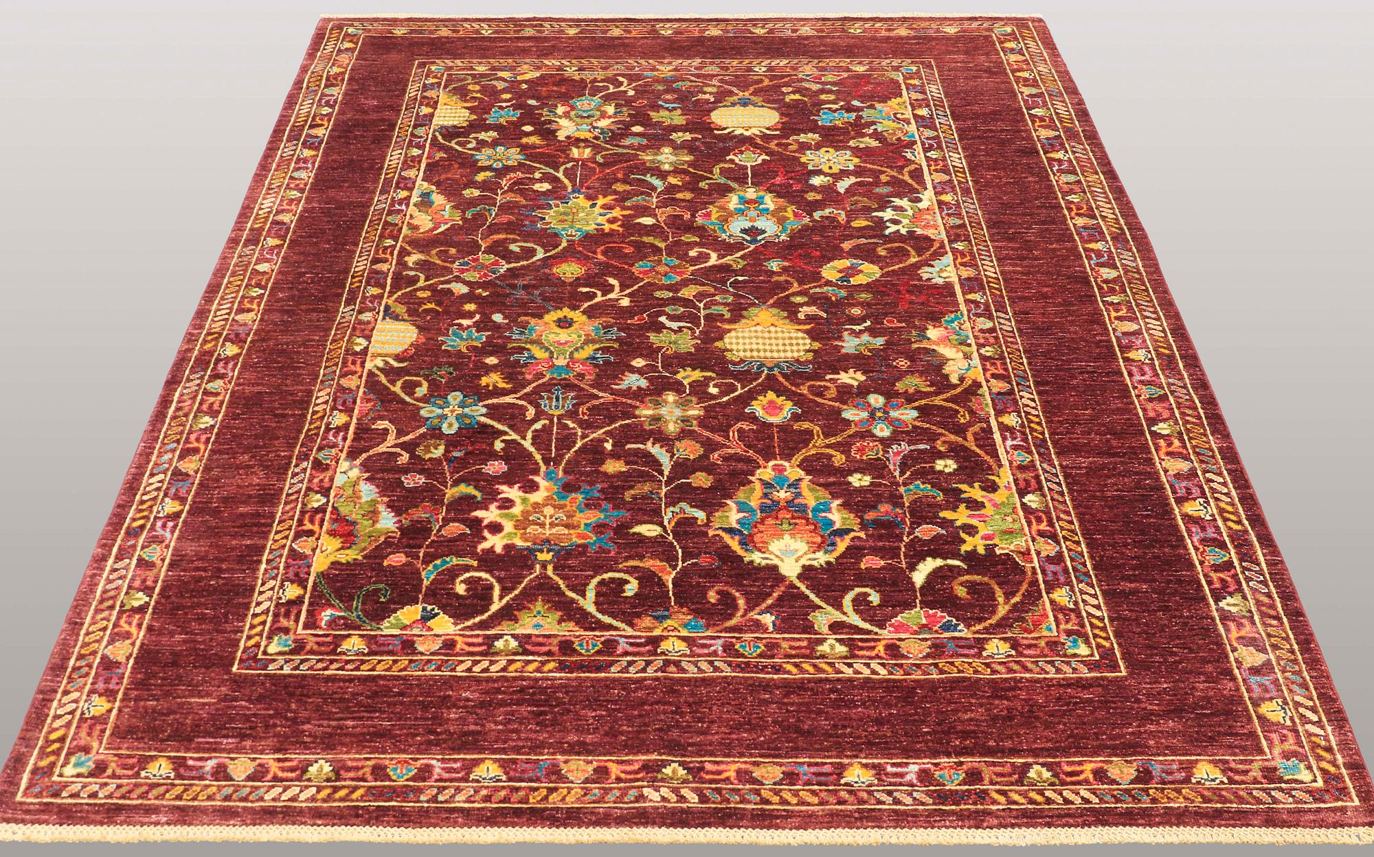 A carpet, Zeigler design, ca 244 x 177 cm.