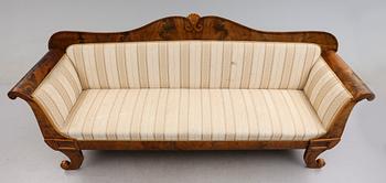 SOFFA, senempire, 1800-talets mitt.