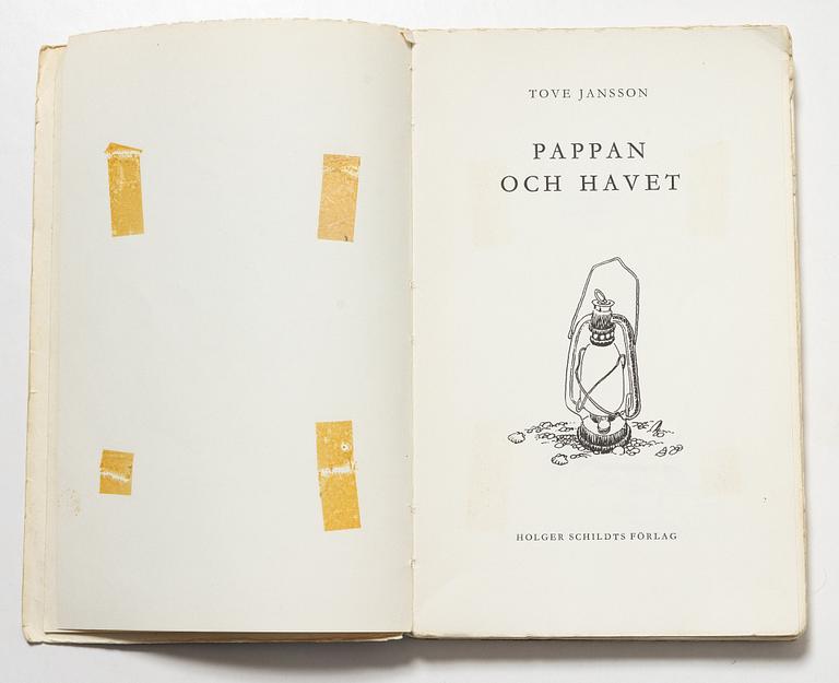 Tove Jansson, teckningar, 2 st.