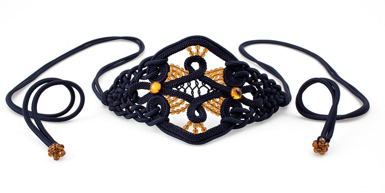 An Yves Saint Laurent belt.