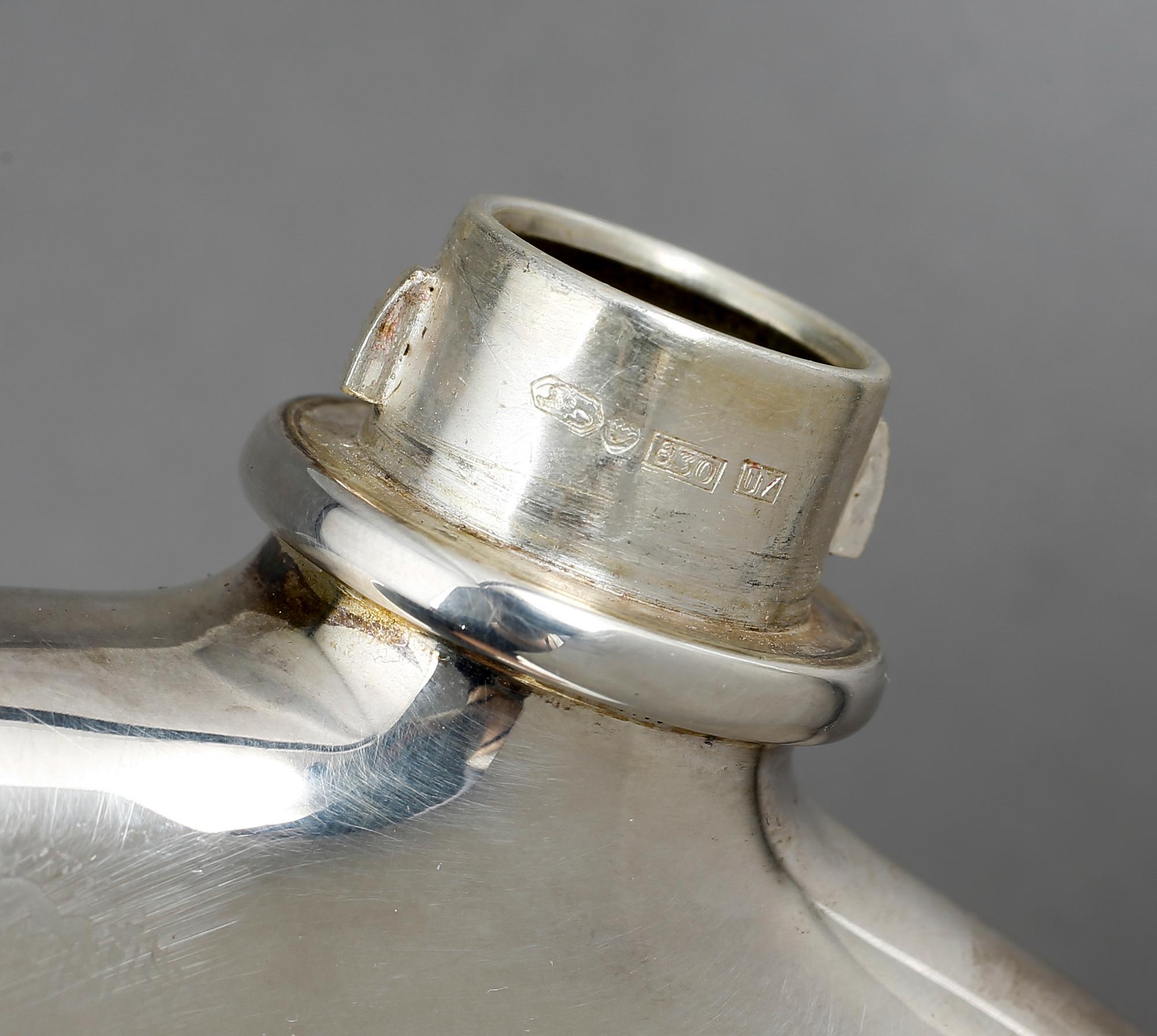 PLUNTA, silver, svenska importstämplar. 1900-talets mitt. Vikt ca 295 gram.