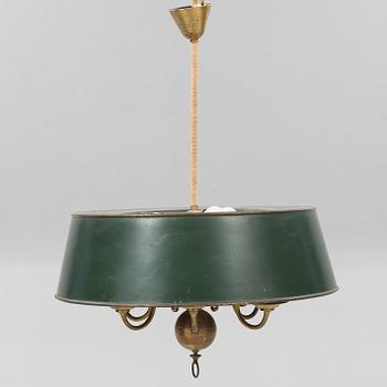 A ceiling lamp, circa mid 20th century.