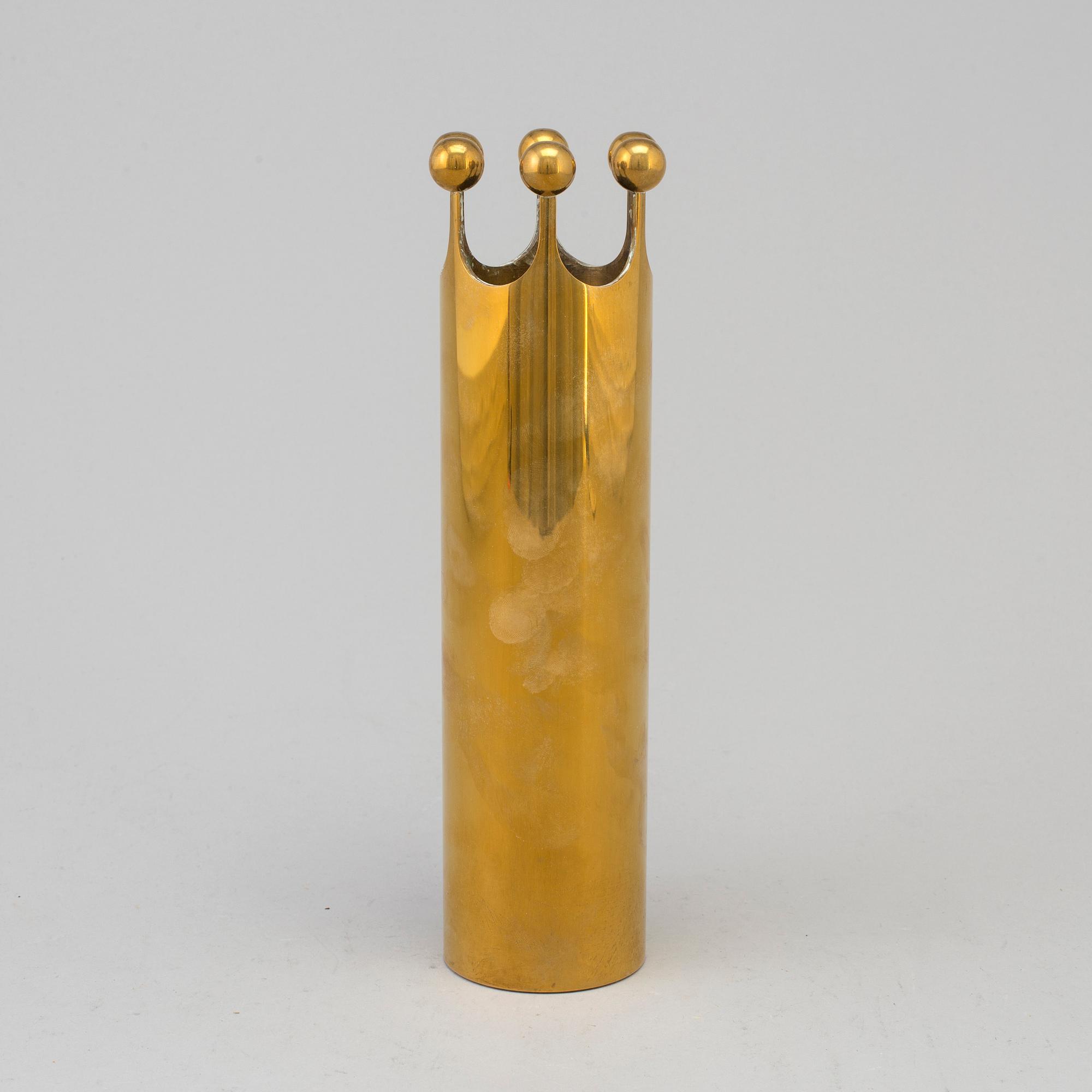 PIERRE FORSSELL, vase, Skultuna Bruk, second half of the 20th century.