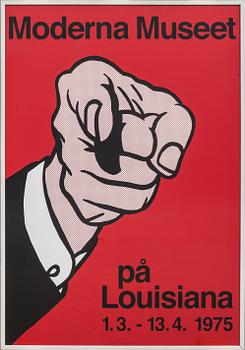 Roy Lichtenstein · ROY LICHTENSTEIN, efter, affisch.