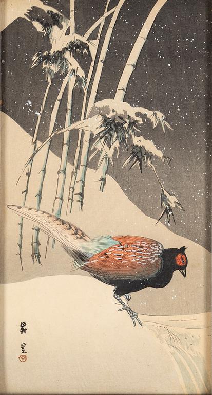 Shoun Yamamoto, färgträsnitt, Japan, tidigt 1900-tal.